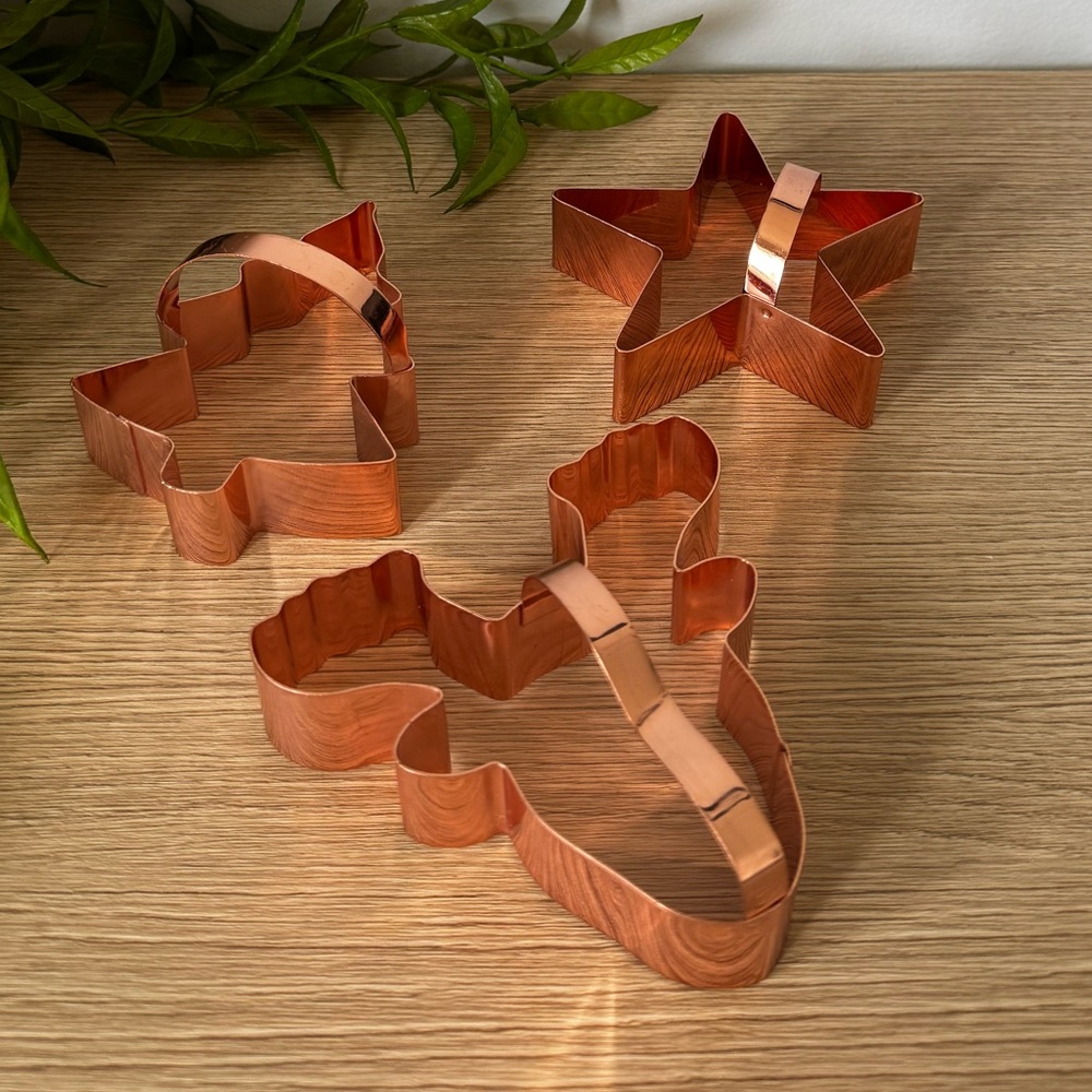 Copper Cookie Cutter Set - Picture 3 of 3